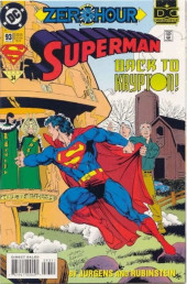 Superman Vol.2 (1987) -93- Zero Hour. Back to Krypton!