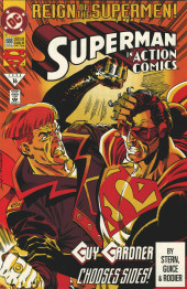 Action Comics (1938) -688- Reign of the Supermen! Guy Gardner Chooses Sides!