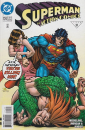 Action Comics (1938) -724- Stop, Superman! You're killing him!