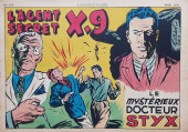 Aventures et mystère (2e série après-guerre) -109- L'agent secret X-9 : Le mystérieux docteur Styx