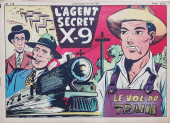 Aventures et mystère (2e série après-guerre) -110- L'agent secret X-9 : Le vol du train