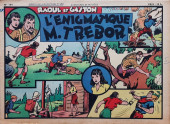 Aventures et mystère (2e série après-guerre) -104- Raoul et Gaston : L'énigmatique M. Trébor