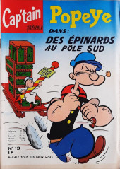 Popeye (Cap'tain présente) (Spécial) -13- Des épinards au Pôle Sud