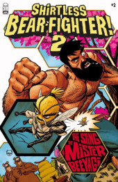 Couverture de Shirtless Bear Fighter! 2 (Image Comics - 2022) -2A- Issue #2