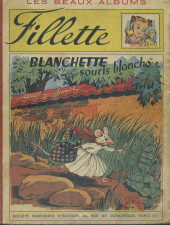 (Recueil) Fillette (après-guerre) -19492- Les beaux albums fillette - Blanchette souris blanche
