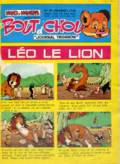 Bout d'chou -15- Léo le Lion