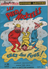 Les pieds Nickelés (joyeuse lecture) (1956-1988) -52- Les Pieds Nickelés chez les fous !