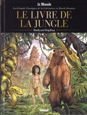 Les grands Classiques de la Littérature en Bande Dessinée (Glénat/Le Monde 2022)  -19- Le livre de la jungle