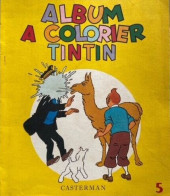 Tintin (Album à colorier) -3/05a- Album à colorier Tintin