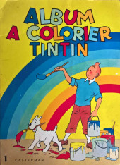 Tintin (Album à colorier) -4/01- Album à colorier Tintin