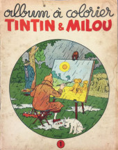 Tintin (Album à colorier) -1/1a- Album à colorier Tintin & Milou
