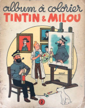 Tintin (Album à colorier) -1/2- Album à colorier Tintin & Milou
