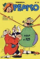 Pepito (1re Série - SAGE) -73- Piège N° 725 L'inventeur, le singe et la noix