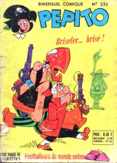 Pepito (1re Série - SAGE) -233- Brisefer... brisé ! 