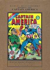 Marvel Masterworks: Golden Age Captain America -4- Volume 4