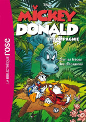 Mickey, Donald et compagnie (Bibliothèque Rose) -3- Sur les traces des dinosaures