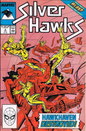 Silver Hawks (1987) -6- Hawkhaven Destroyed!