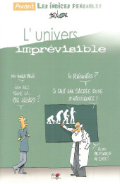 Univers imprévisible (l') -1a2022- L'univers imprévisible - Avant les indices-pensables