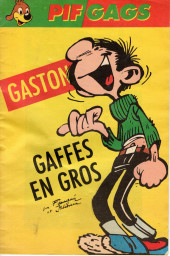 Couverture de Gaston (Hors-série) -1990- Pif gags - Gaffes en gros