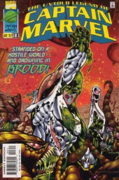 The untold legend of Captain Marvel (1997) -3- Stranded on a Hostile World - - and Drowning in Brood!