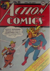 Couverture de Action Comics (1938) -95- The Laughing-Stock of Metropolis