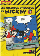 Les grandes enquêtes de Mickey -93455- Rêve ou cauchemar ?