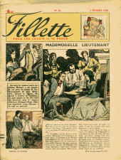 Fillette (Après-guerre) -82- Mademoiselle Lieutenant