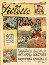 Fillette (Après-guerre) -87- La Fée aux Genêts