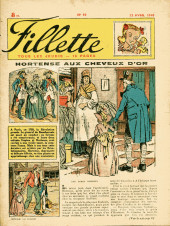 Fillette (Après-guerre) -93- Hortense aux cheveux d'or