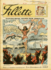 Fillette (Après-guerre) -106- Durga-Rani, reine des jungles