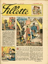 Fillette (Après-guerre) -113- Aurore la petite chatelaine