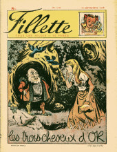 Fillette (Après-guerre) -114- Les trois cheveux d'or