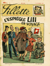 Fillette (Après-guerre) -118- L'espiègle Lili en voyage