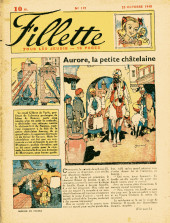 Fillette (Après-guerre) -119- Aurore la petite chatelaine