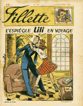 Fillette (Après-guerre) -125- L'espiègle Lili en voyage