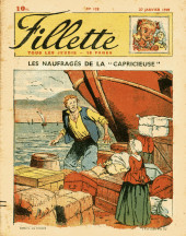 Fillette (Après-guerre) -132- Les naufragés de la 