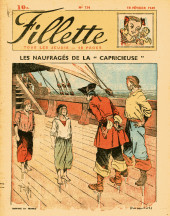 Fillette (Après-guerre) -134- Les naufragés de la 