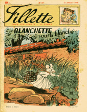 Fillette (Après-guerre) -157- Blanchette souris blanche