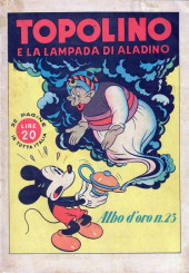 Albo d'Oro (puis Albi d'Oro) -194623- Topolino e la lampada di Aladino