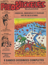 Pieds Nickelés Magazine -34- Croquignol, Ribouldingue et Filochard font du ski d'automne
