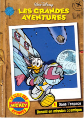 Couverture de Les grandes aventures (Disney) -8- Dans l'espace - Donald en mission cosmique