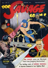 Couverture de Doc Savage Comics Vol.1 (Street & Smith Publications - 1940) -12- Issue # 12