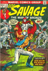 Doc Savage Vol.1 (Marvel Comics - 1972) -3- Cult of the Silver Death's Head!