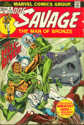 Doc Savage Vol.1 (Marvel Comics - 1972) -4- The Hell-Diver!