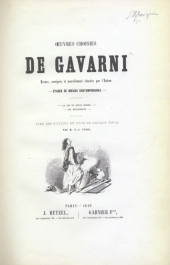 Œuvres choisies de Gavarni -4- Tome 4