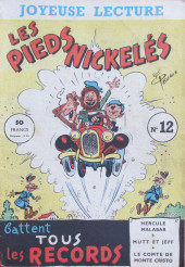 Les pieds Nickelés (joyeuse lecture) (1956-1988) -12- Les Pieds Nickelés battent tous les records