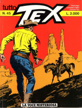 Tex (Mensile) -45b- la voce misteriosa