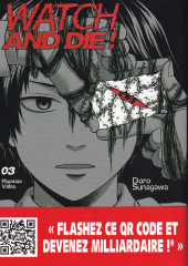 Watch and Die ! -3- tome 3