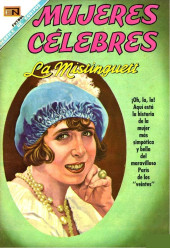 Mujeres célebres (1961 - Editorial Novaro) -82- La Mistinguett