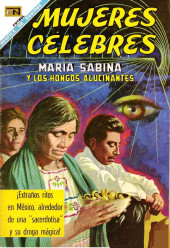 Mujeres célebres (1961 - Editorial Novaro) -83- María Sabina y los hongos alucinantes